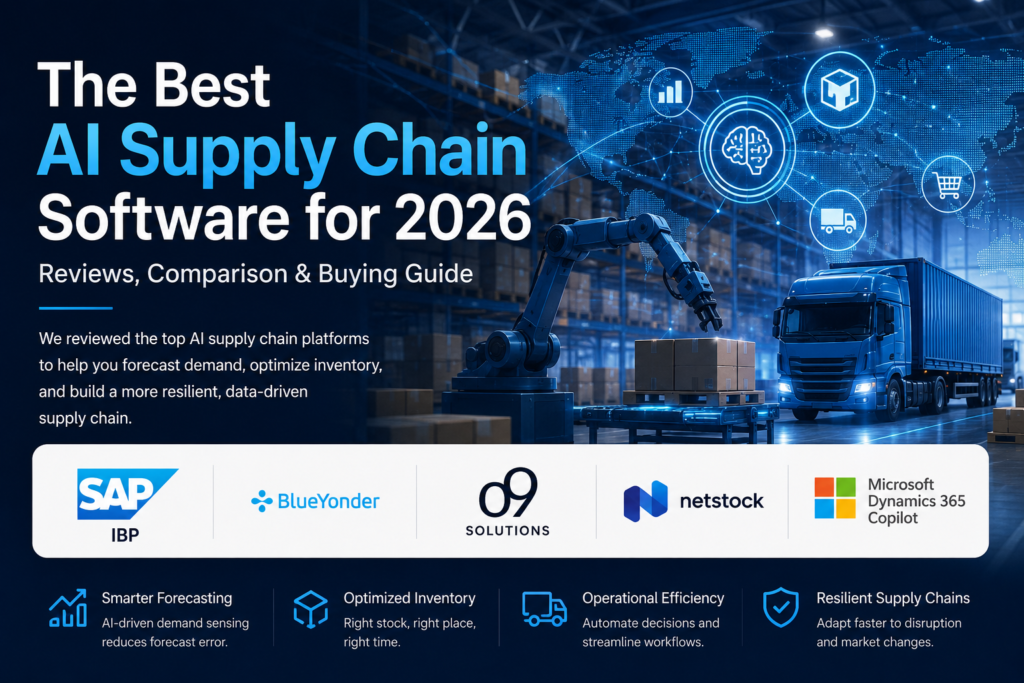 Best AI Supply Chain Software
