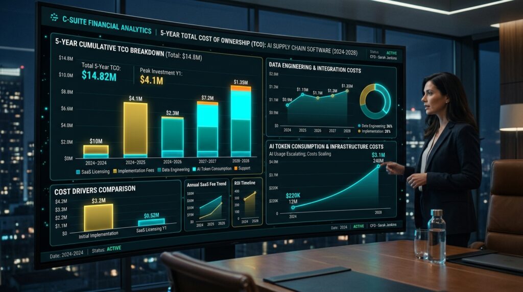 Enterprise AI Supply Chain Software TCO